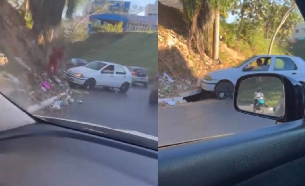 Motoristas denunciam perigo real em acesso à Rodoviária de Cuiabá