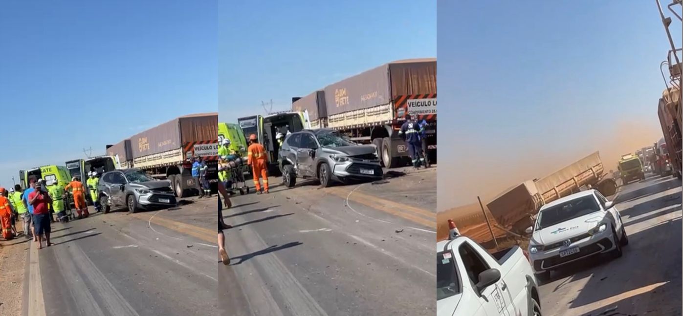 Acidente fatal na BR-163 bloqueia rodovia e assusta motoristas