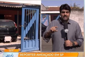 Repórter do SBT é ameaçado durante reportagem ao vivo; veja vídeo