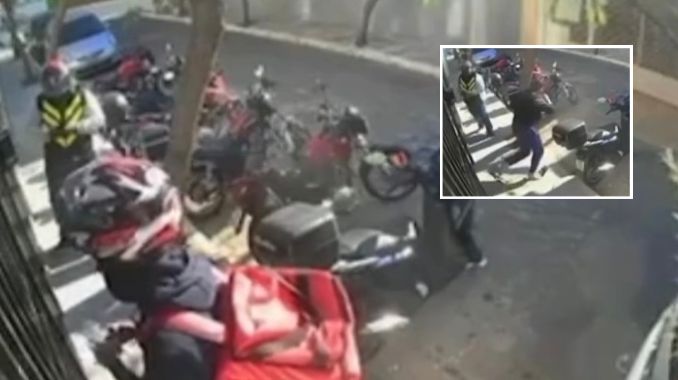 Falso motoboy rouba celular durante entrega e vítima corre atrás do ladrão