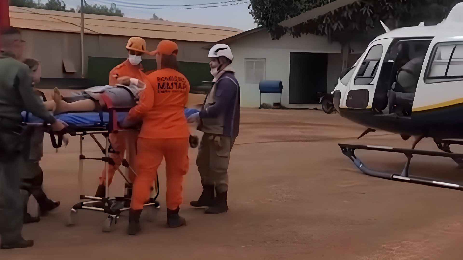 Resgate Aéreo Salvou Vida em Nova Ubiratã: Ação Rápida do CIOPAER, Corpo de Bombeiros e SAMU; veja vídeo